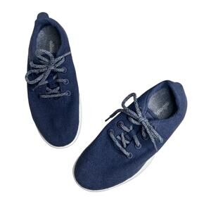 ALLBIRDS Women's Size 9 Superfine Merino Wool Runners Sneaker Running Shoes Navy